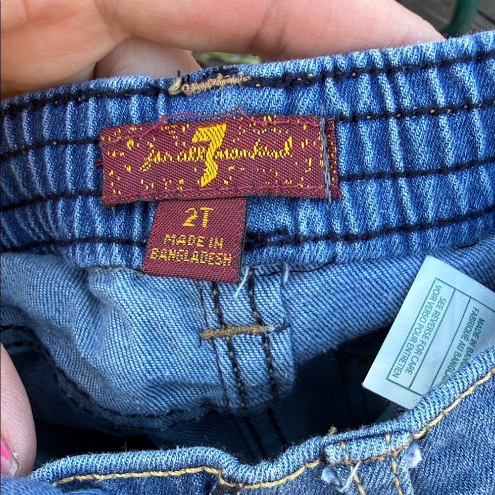 7 For All Mankind Women's Classic Blue Jeans